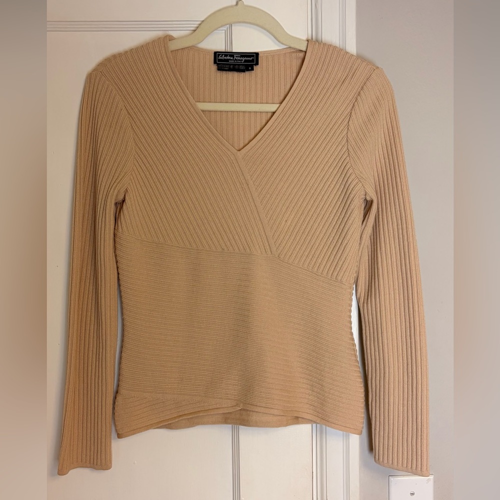 Vintage Salvatore Ferragamo Wool Sweater